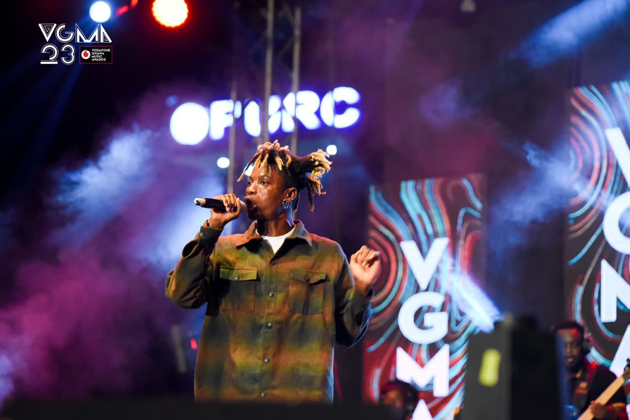 Headlight on Chief One after VGMA Xperience Concert Chief One