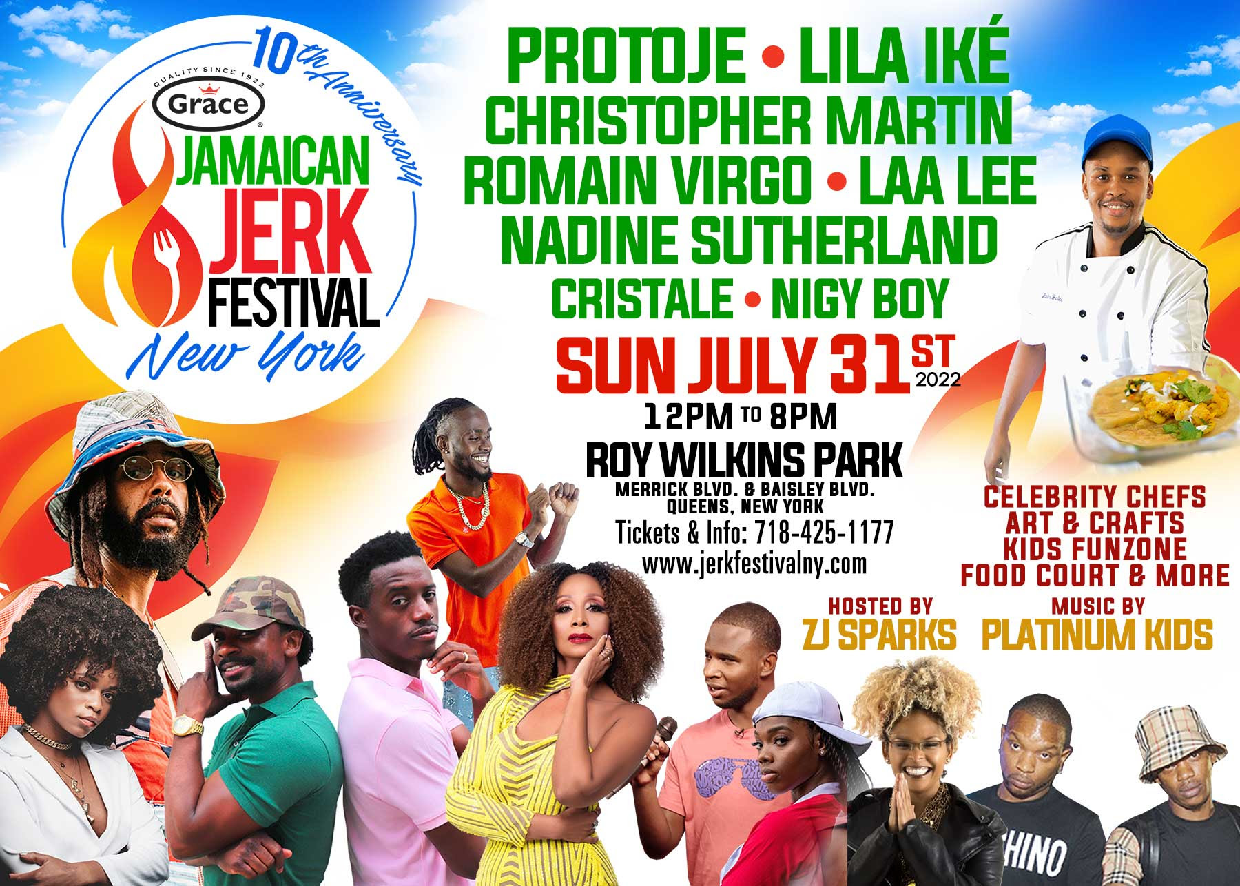 The 21st Annual Grace Jamaican Jerk Festival