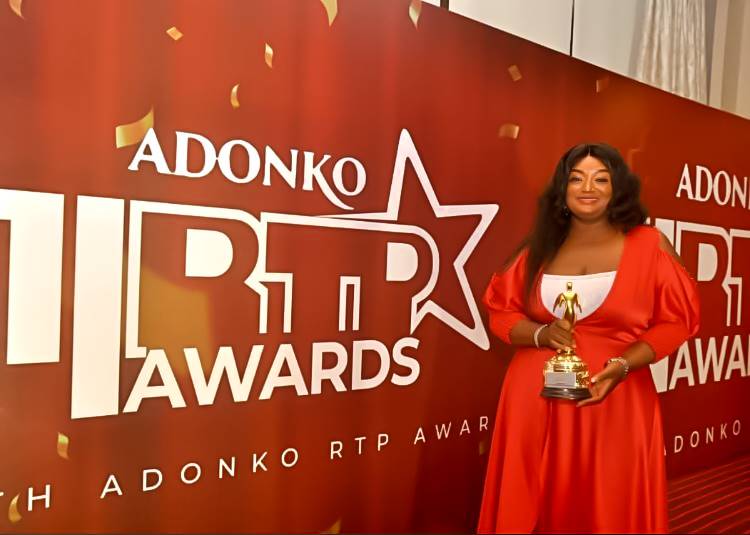 RTP AWARDS AFRICA: Asaase Radio’s NANA AMA EGYIRBA grabs “Radio Personality of the Year (Central Region)” for the second time RTP Awards Africa
