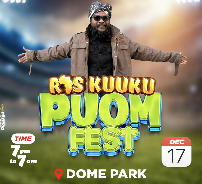 Puom Fest: Ras Kuuku announces December 17th — enlists Samini, Kwabena Kwabena, Edem, Yaa Pono, Tinny, Fameye, Obibini Ras Kuuku