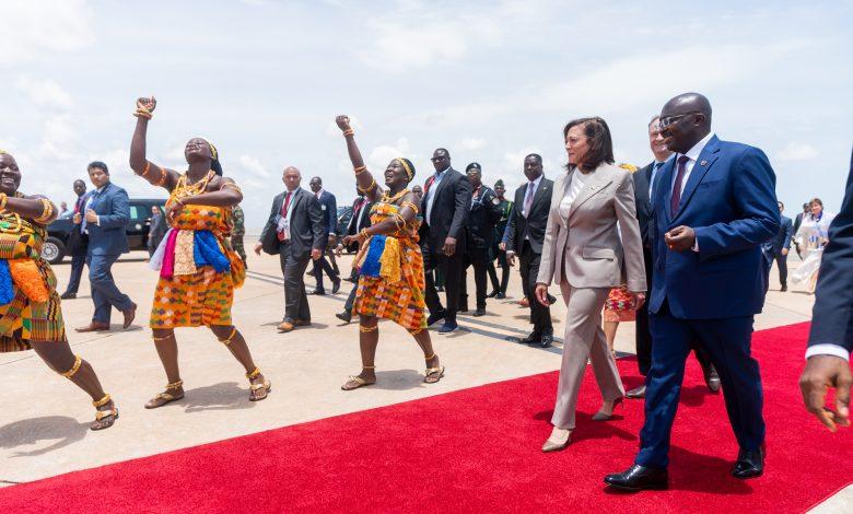 CAPE COAST receives US Vice President Kamala Harris