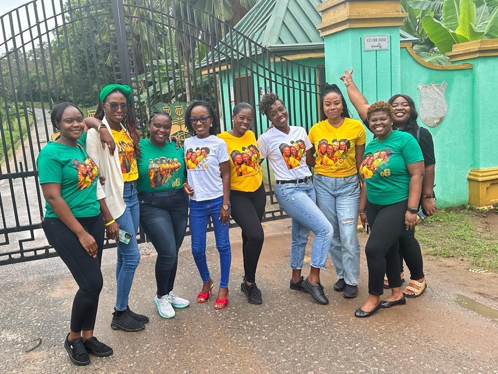 Donating sanitary towels to girls is our way of giving back to Kakumdo – 2006 Wey Gey Hey year group Wey Gey Hey