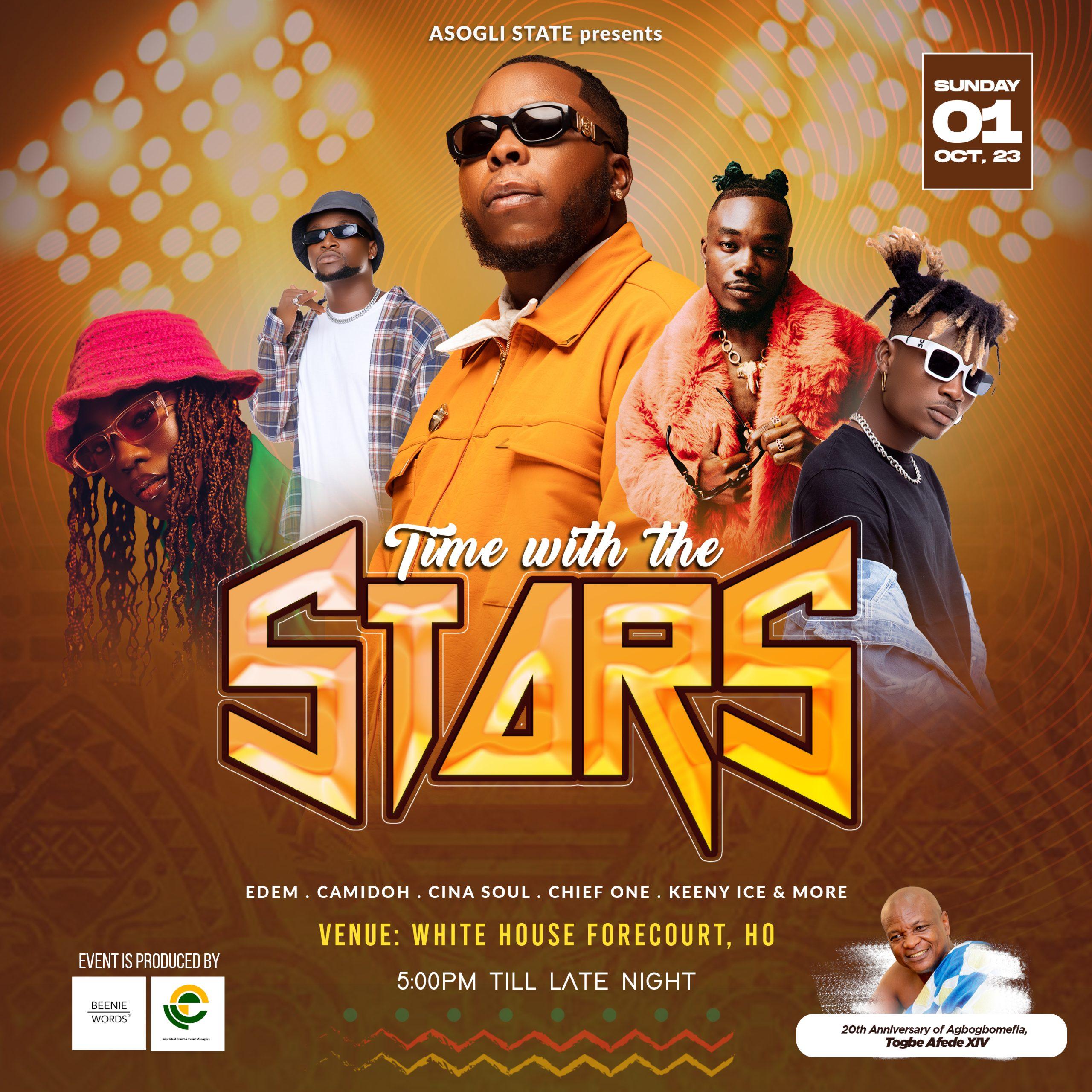 Edem, Camidoh, Cina Soul, Chief One, Keeny Ice to rock Asogli Yam Festival 2023 stage this Sunday in Ho Asogli Yam Festival