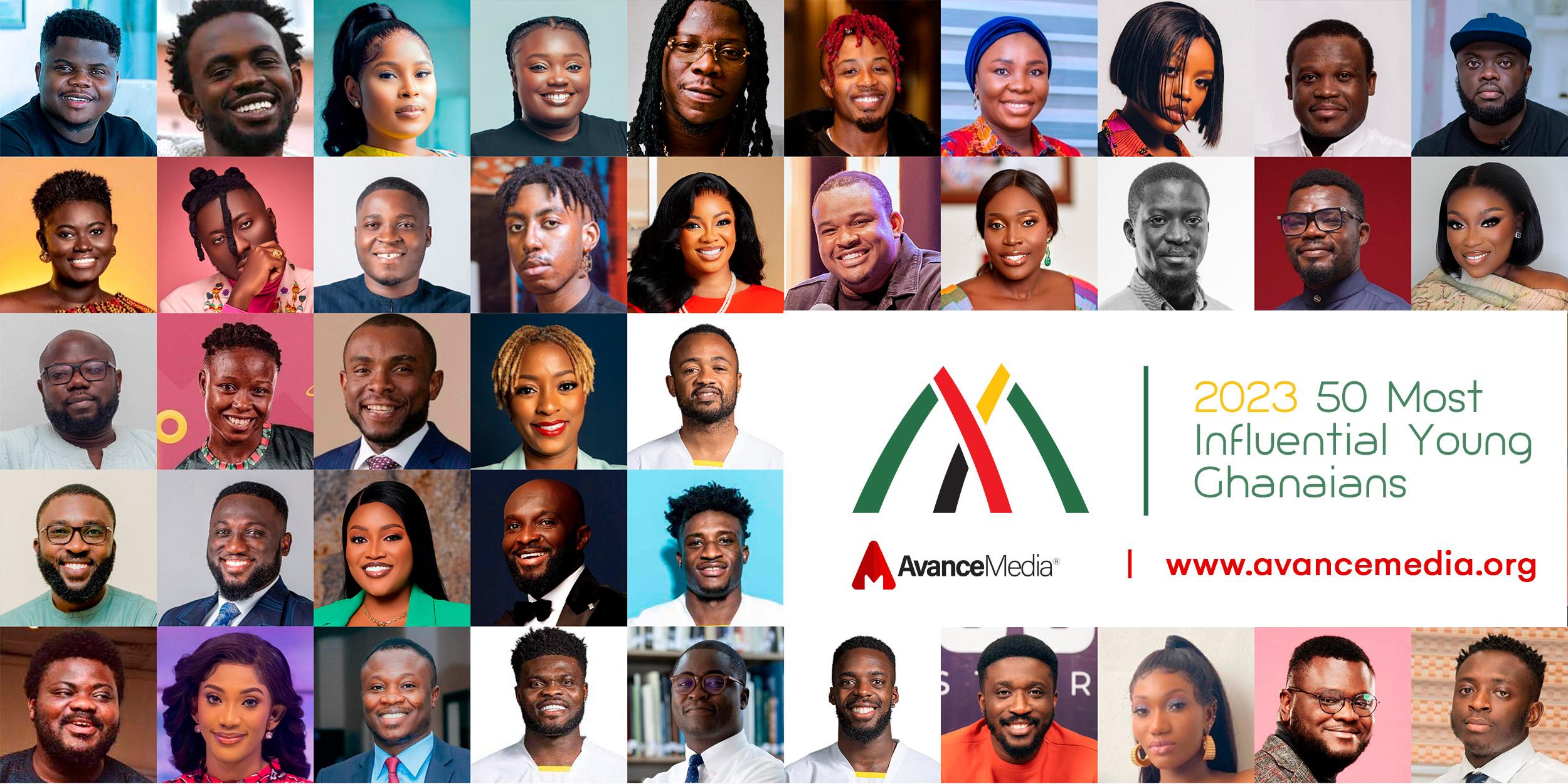 Stonebwoy, Kudus, Afua Asantewaa & Berla Mundi make Avance Media’s 2023 50 Most Influential Young Ghanaians List 50 Most Influential Young Ghanaians