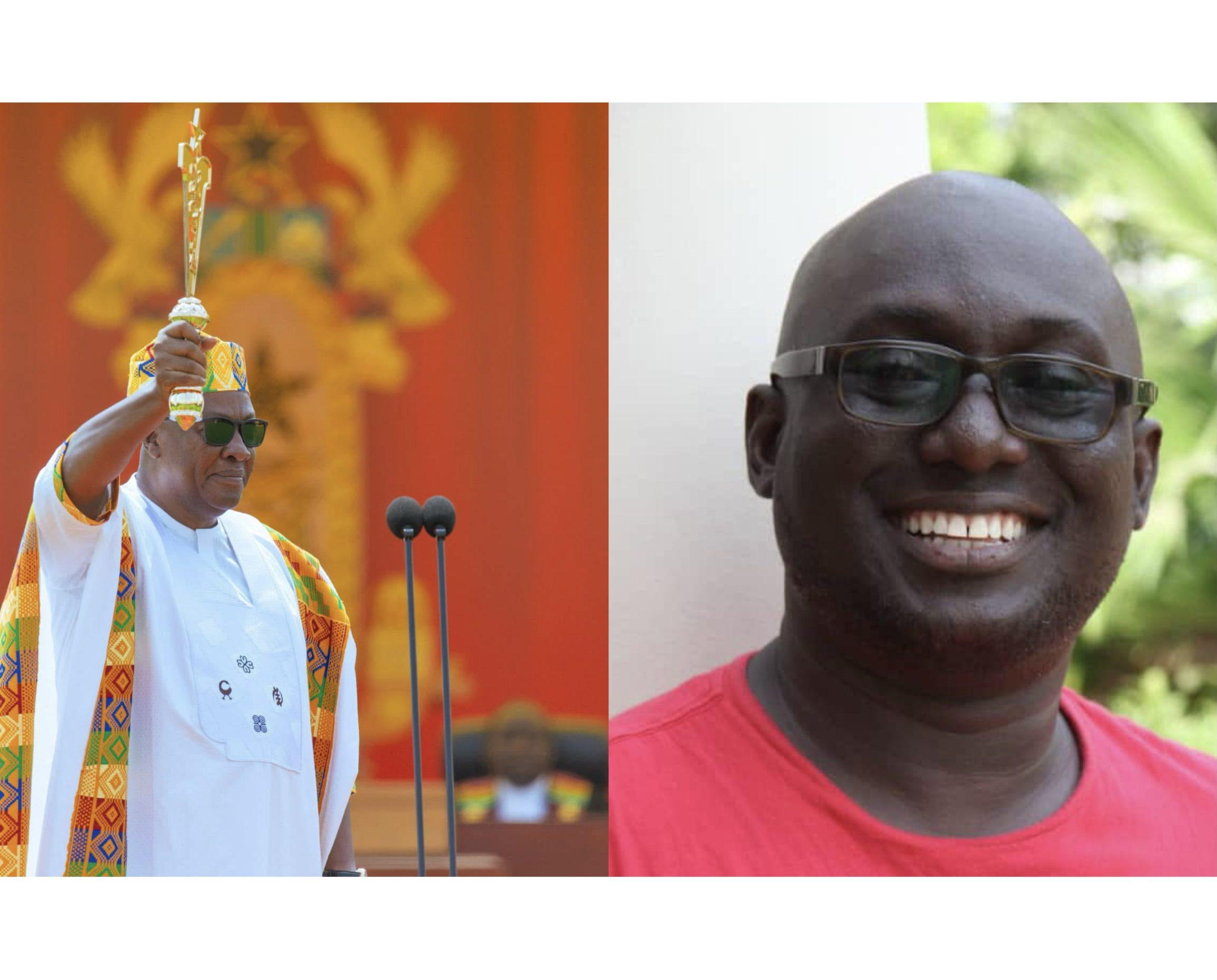Alfred Mensah-Onumah addresses his first letter to the President. Alfred Mensah-Onumah